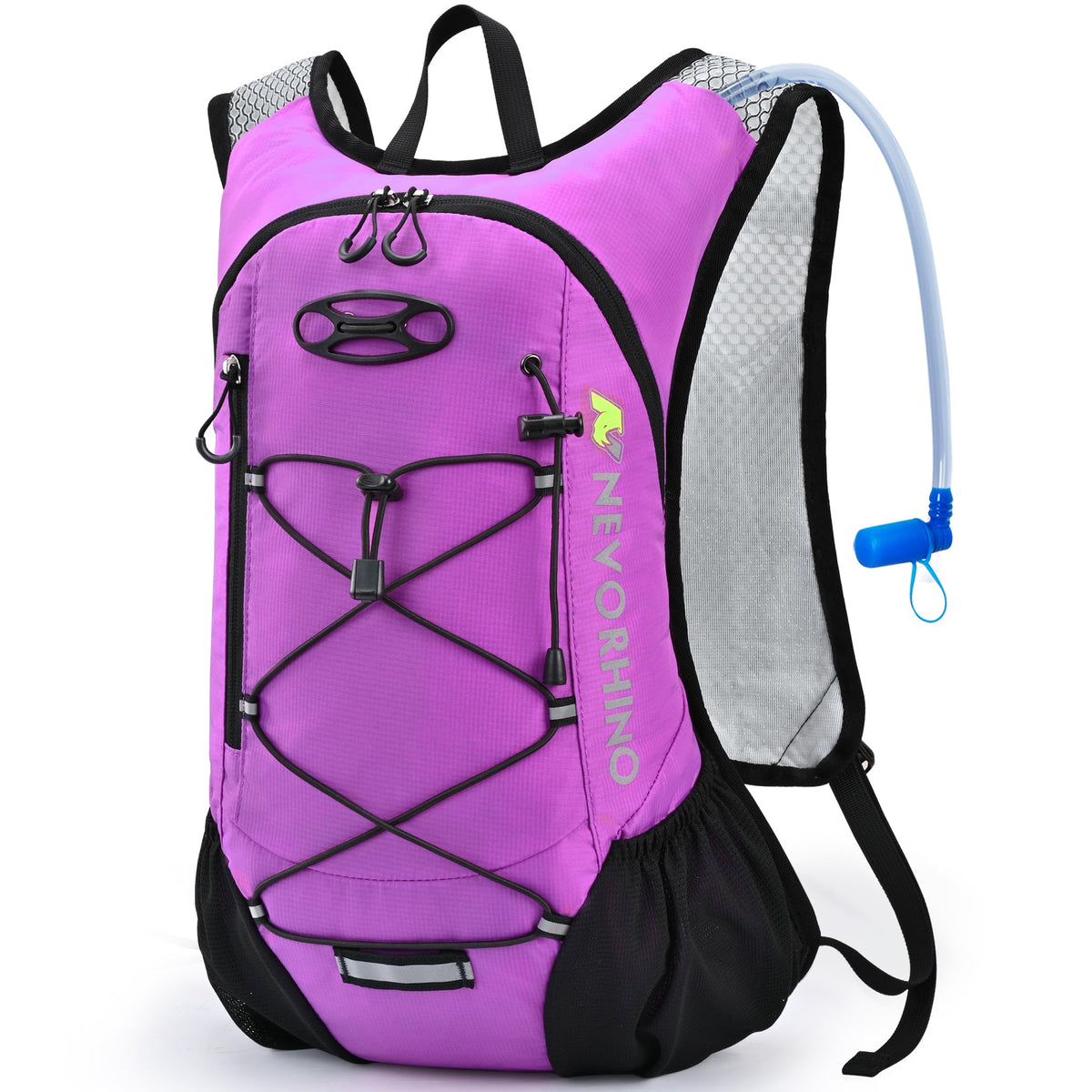 Lightweight Hydration Backpack with 2L Water Bladder