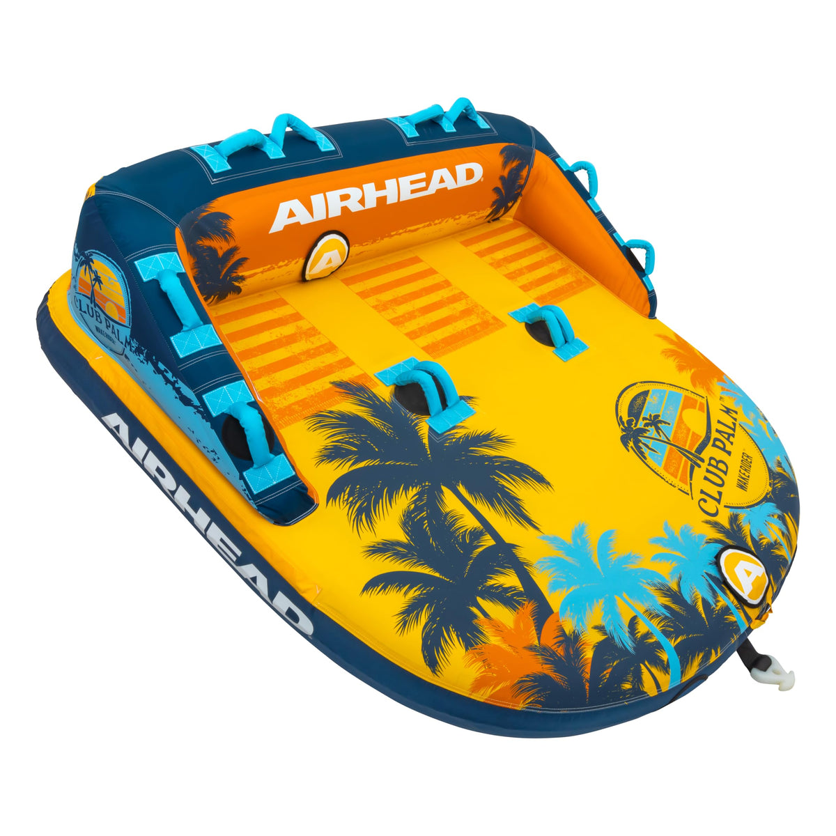 Airhead Mable 1–4 Rider Towable Boat Tube with Dual Tow Points