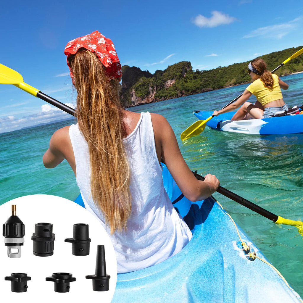 CANIPHA SUP Pump Adapter Set with 9 Air Nozzles