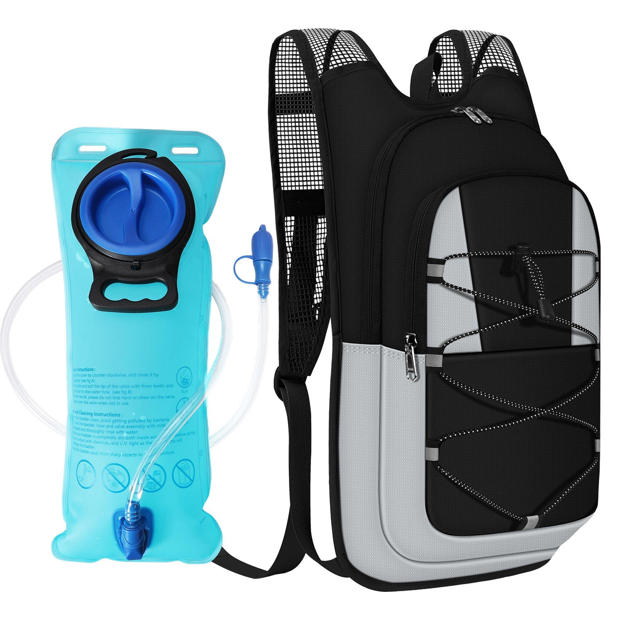 MIYCOO Hydration Backpack with 2L Water Bladder