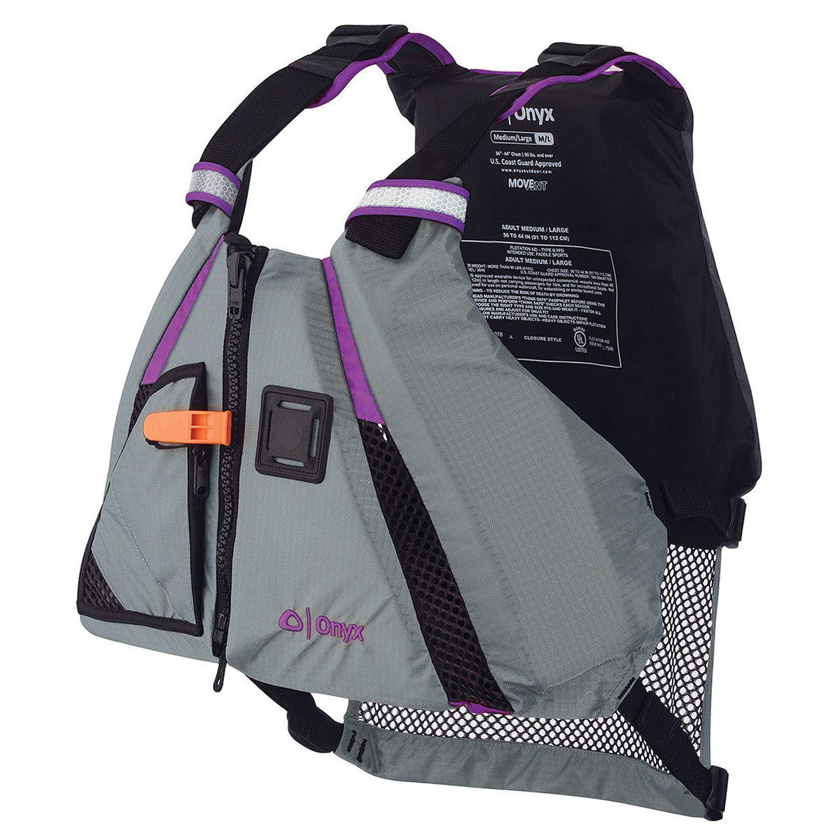 Onyx MoveVent Dynamic USCG-Approved Adult Paddle Vest