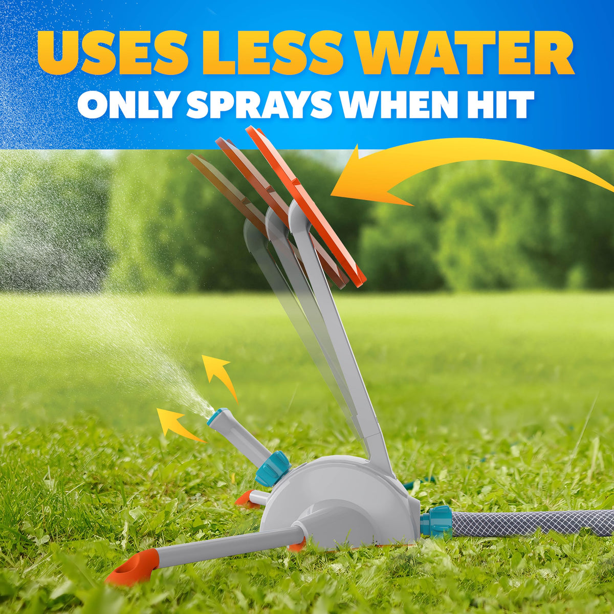 Blue Marble Toss 'N Soak Outdoor Sprinkler Water Game