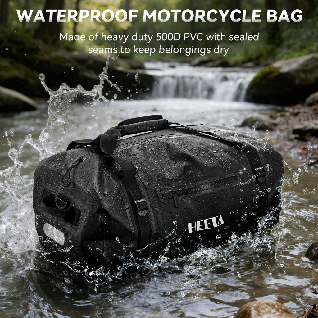 HEETA Waterproof Motorcycle Dry Bag Duffel Luggage Travel Bags 30L/50L/70L