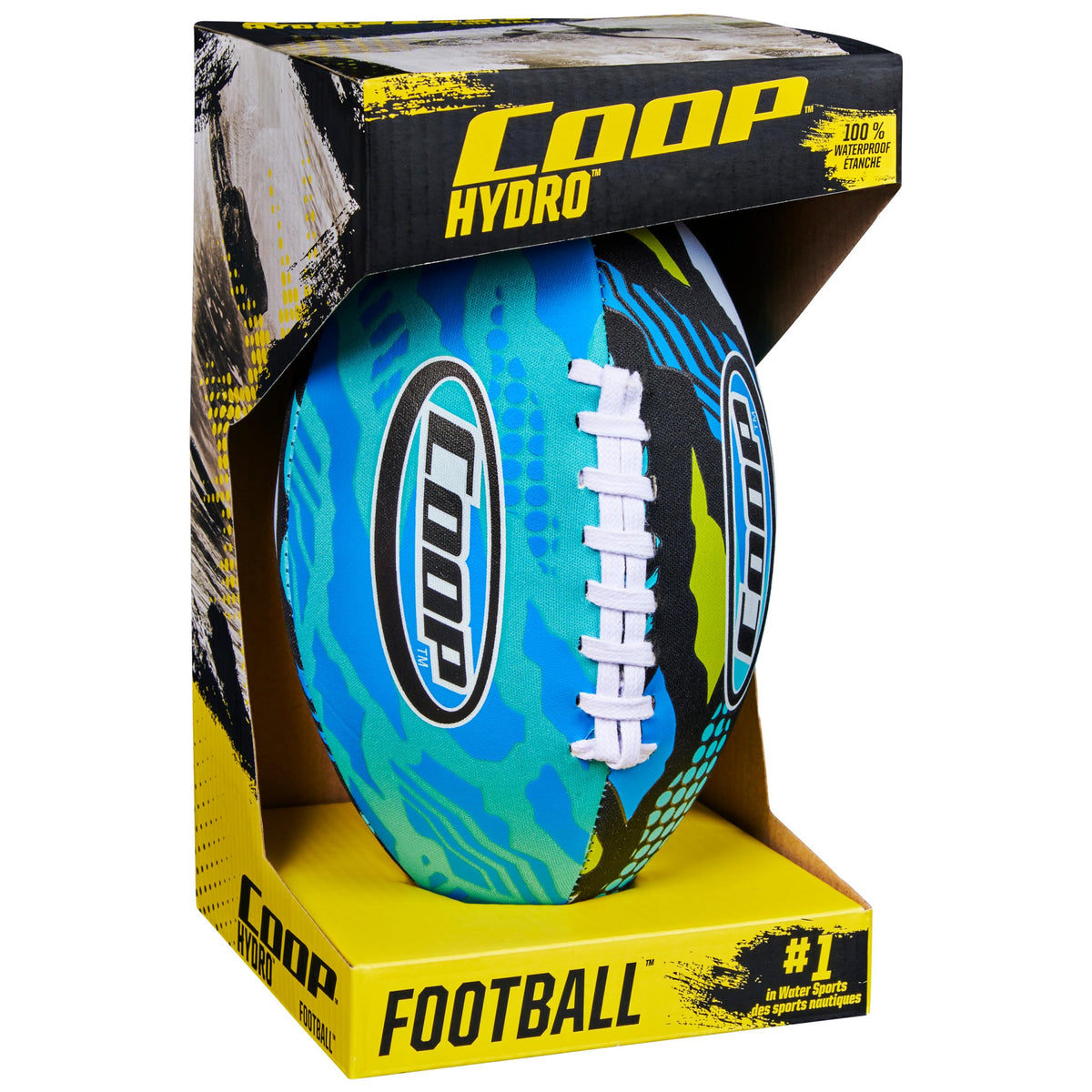 SwimWays Hydro Waterproof Football for Pool & Outdoor Play